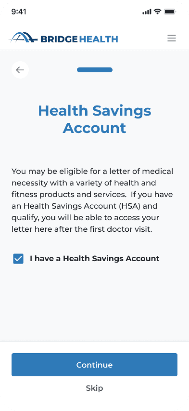 bridge health app health savings account