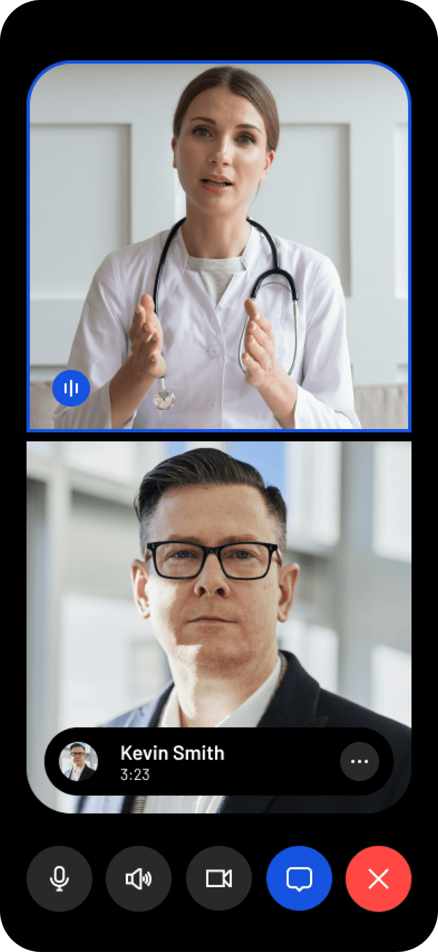 bridge health app video consultation with doctor